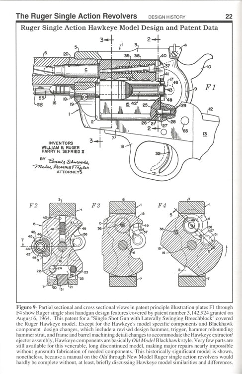 The Ruger Single Action Revolvers - A Shop Manual, Vols. I & II by Jerry Kuhnhausen