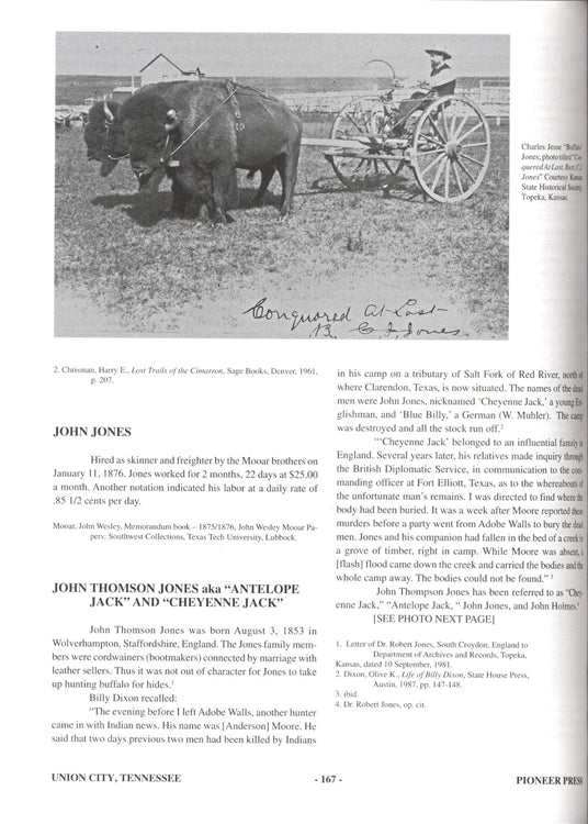 Encyclopedia of Buffalo Hunters and Skinners, Volume 2, E-K