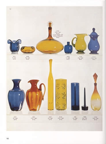 Blenko Glass 1962-1971 Catalogs by Leslie Pina
