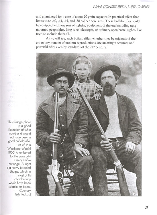 Shooting Buffalo Rifles of the Old West by Mike Venturino