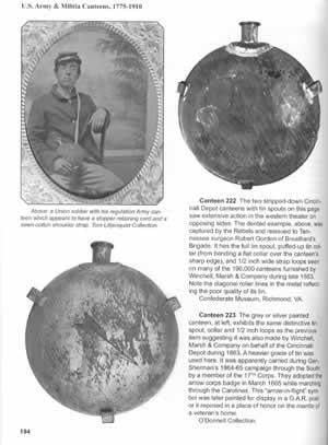 US Army & Militia Canteens 1775-1910 by Mike O'Donnell