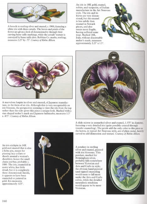 Antique Enameled Jewelry: Arts & Crafts, Deco, Nouveau & Victorian by Nicholls & Allison