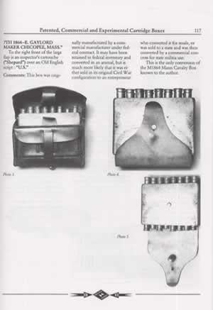 Indian War Cartridge Pouches, Boxes, Carbine Boots by R Stephen Dorsey