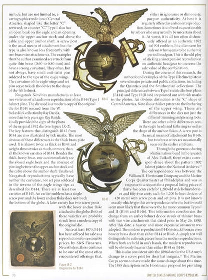 United States Marine Corps Emblems 1804 to World War I by Frederick Briuer PhD