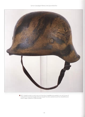 German Camouflaged Helmets of the Second World War (WWII) Vol 1 by Branislav Radovic