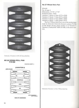 Griswold Cast Iron Muffin Pans by John B Haussler