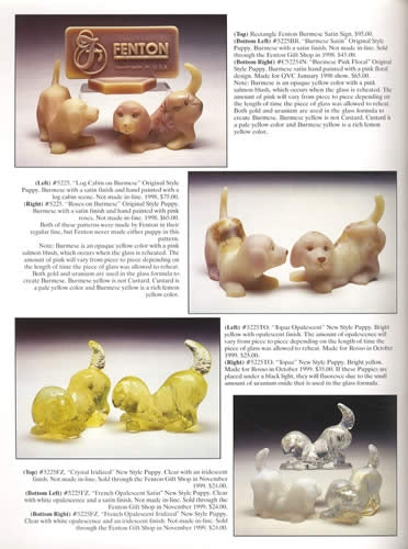 Fenton Glass Cats & Dogs by Tara Coe-McRitchie
