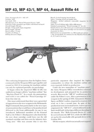 German Military Rifles and Machine Pistols 1871-1945 by Hans Dieter Gotz