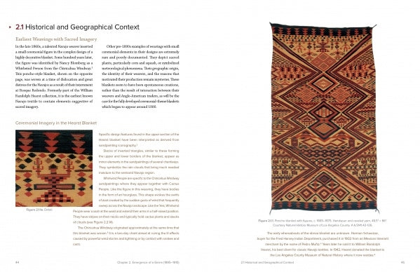 Navajo Weavings With Ceremonial Themes: A Historical Overview of a Secular Art Form by Rebecca M. Valette, Jean-Paul Valette