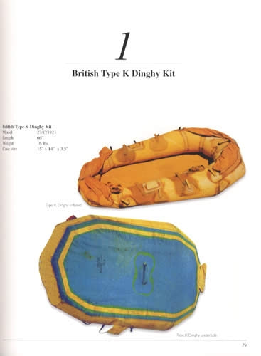 One-Man Pneumatic Life Raft Survival Kits of WWII by Robert McCarter, et al