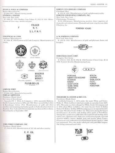 American Jewelry Manufacturers by Dorothy Rainwater