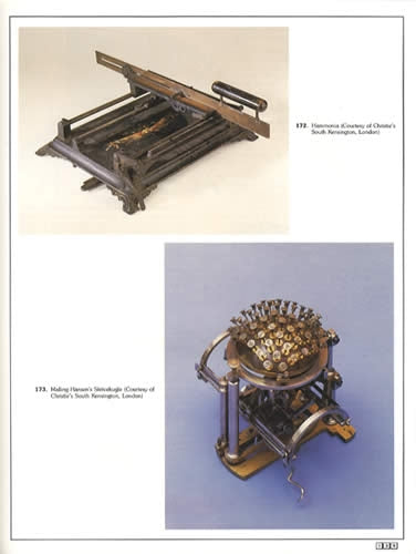 Antique Typewriters: From Creed to QWERTY by Michael Adler