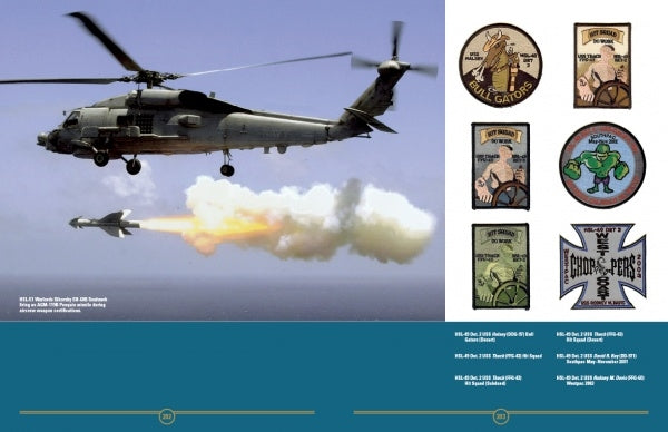 United States Navy Helicopter Patches by Michael L. Roberts