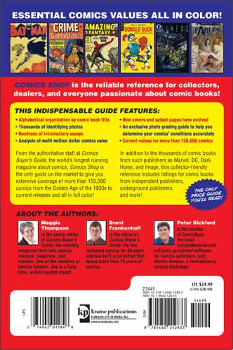 Comics Shop Color Price Guide by Thompson, Frankenhoff, Bickford