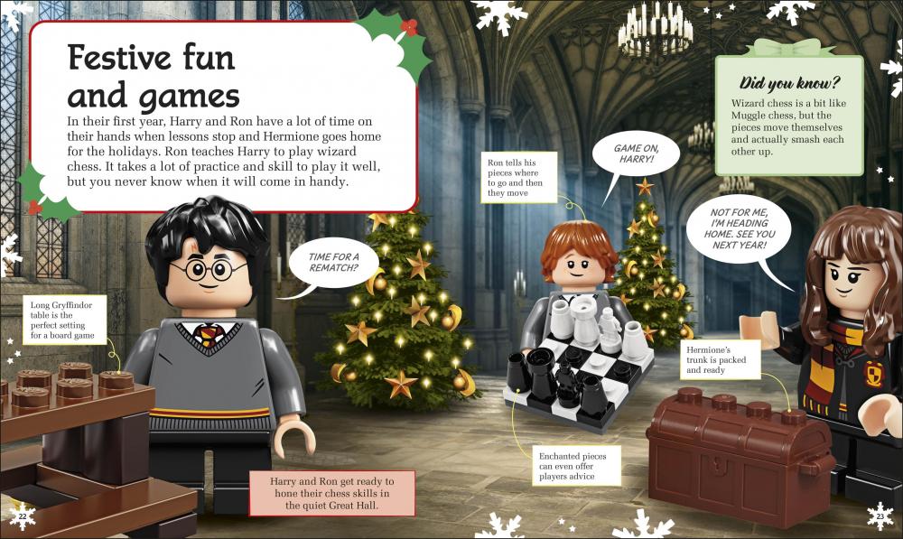 LEGO Harry Potter: Holidays at Hogwarts (Includes Harry Minifigure!)