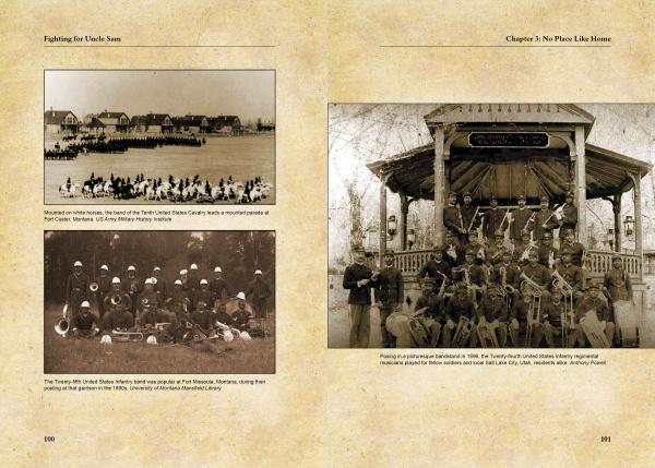 Fighting for Uncle Sam: Buffalo Soldiers in the Frontier Army by John P. Langellier