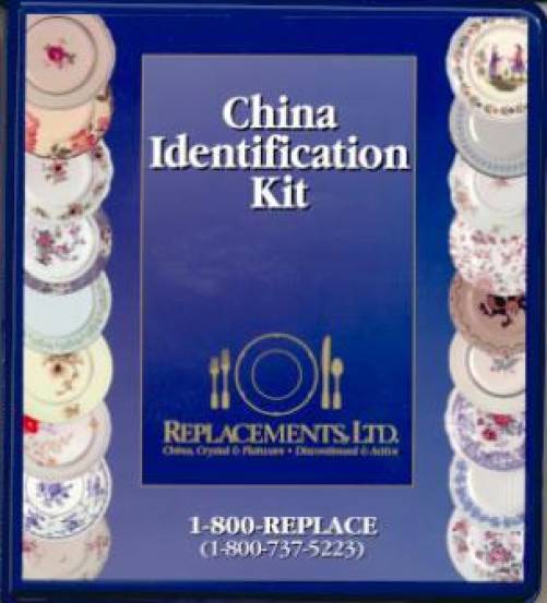 Replacements LTD China Pattern ID Kit Book 3 Notebook
