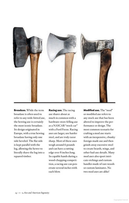 American Axe: The Tool That Shaped a Continent by Brett McLeod