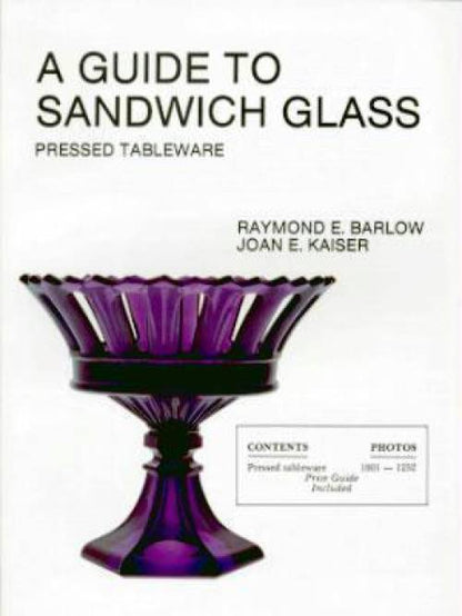 Sandwich Glass: Pressed Tableware