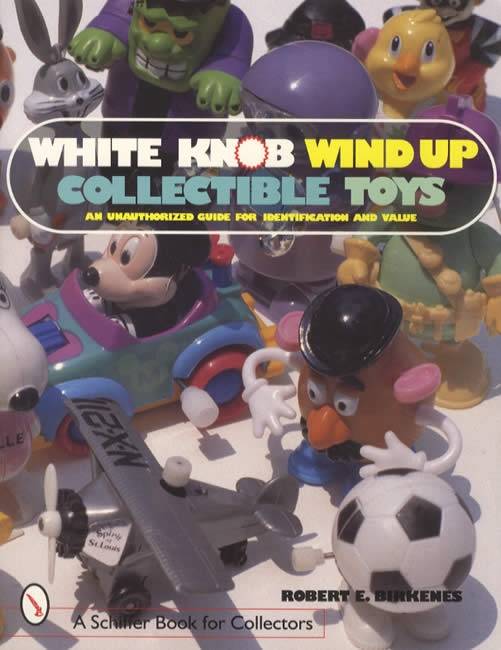 White Knob Wind Up Collectible Toys by Robert Birkenes