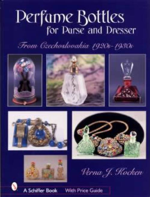 Perfume Bottles for Purse & Dresser from Czechoslovakia by Verna Kocken