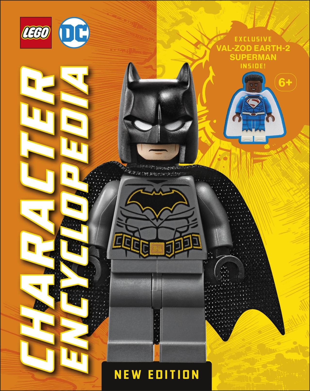 Lego DC Character Encyclopedia New Edition with Exclusive Lego Minifigure