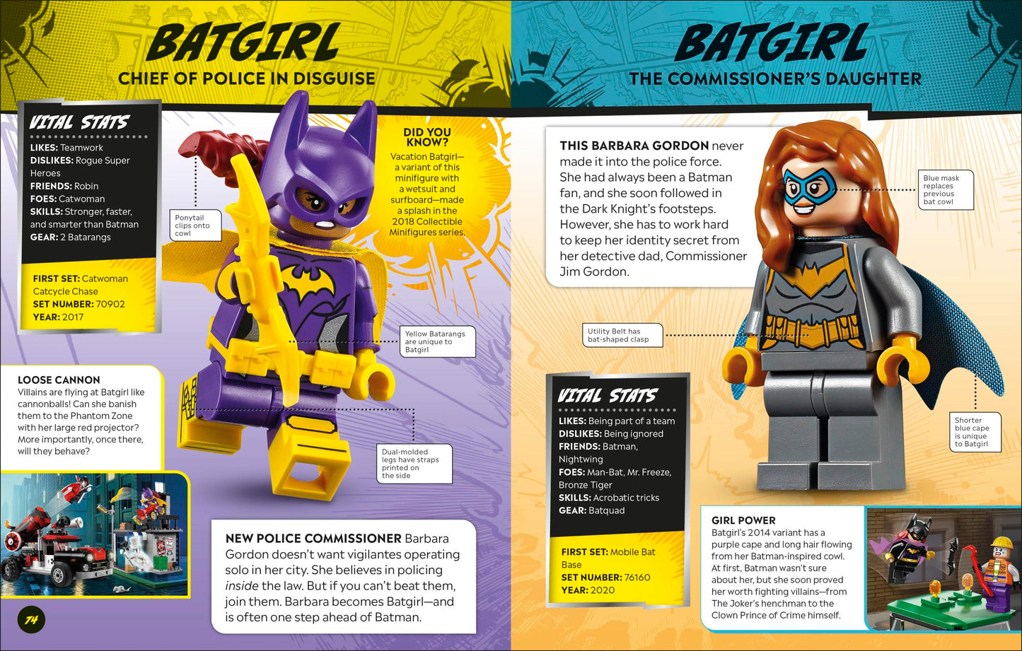 Lego DC Character Encyclopedia New Edition with Exclusive Lego Minifigure