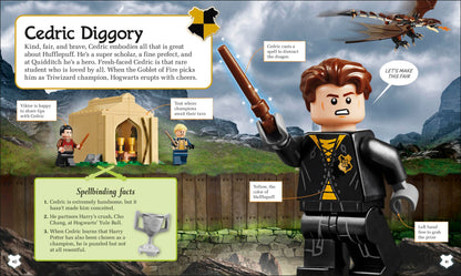 Lego Harry Potter a Spellbinding Guide to Hogwarts Houses with Exclusive Percy Weasley Minifigure