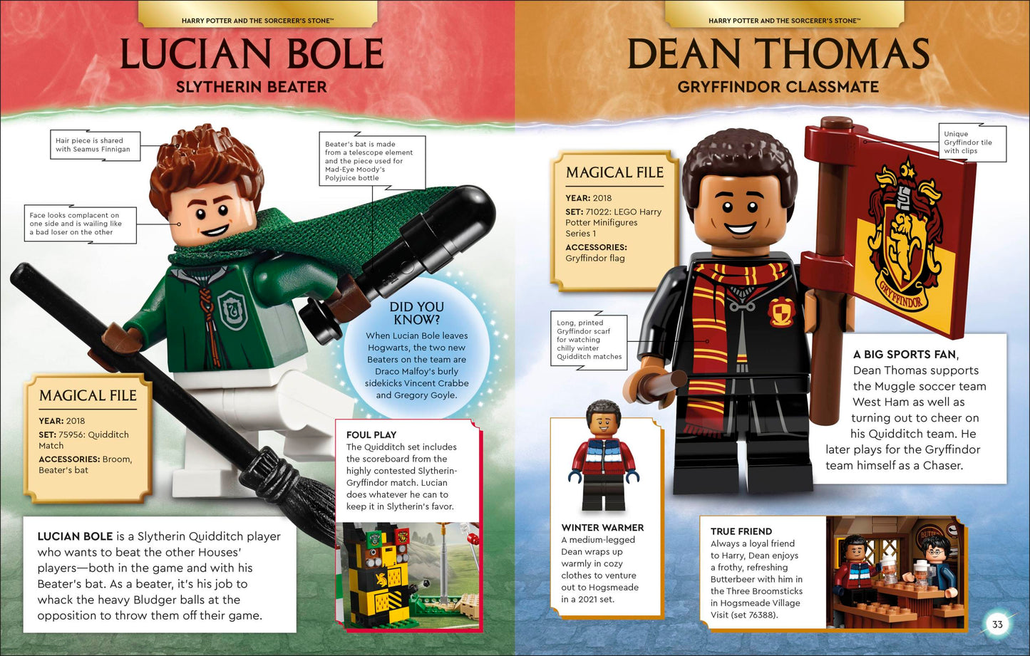 Lego Harry Potter Character Encyclopedia New Edition with Exclusive Rita Skeeter Minifigure