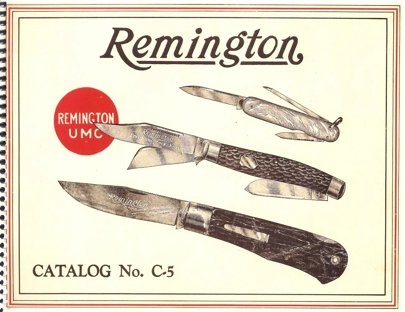 Remington Catalog No. C5 (Remington UMC Pocket Knives) Collector