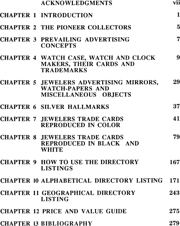 Jewelers Trade Cards by Robert Alan Green