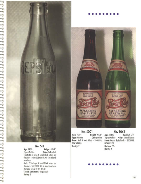 Pepsi Cola Bottles Collector's Guide w/ 2022 Prices by James Ayers