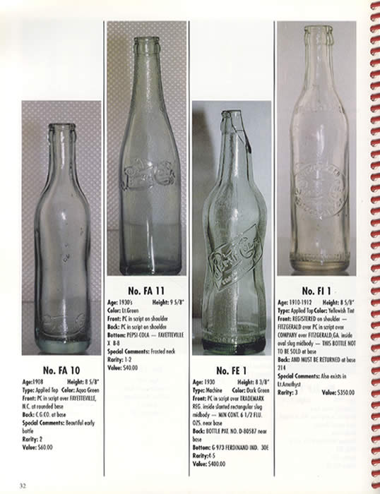 Pepsi Cola Bottles & More Collector's Guide Vol 2 w/ 2022 Prices by James Ayers
