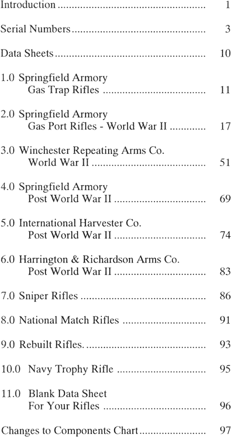 The M1 Garand Serial Numbers & Data Sheets (Rifle ID & Dating) by Scott Duff