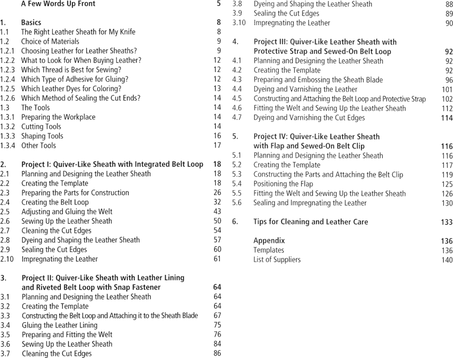 Making Leather Knife Sheaths, Volume 1 by David Holter & Peter Fronteddu