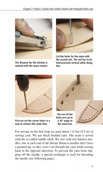 Making Leather Knife Sheaths, Volume 1 by David Holter & Peter Fronteddu