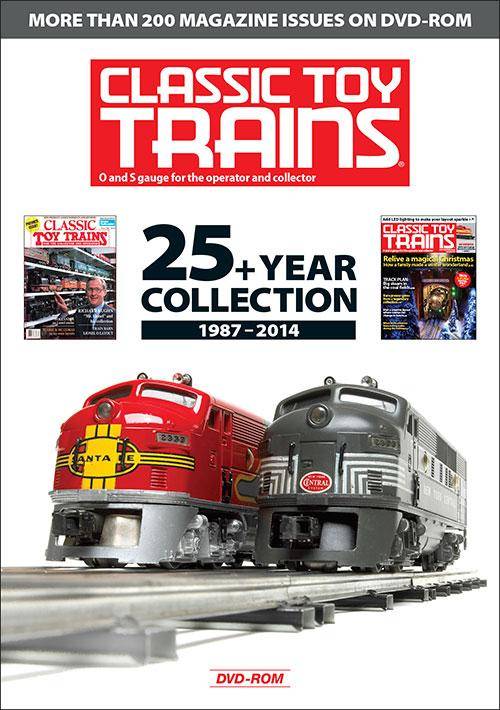 Classic Toy Trains: 25+ Year Collection 1987-2014 DVD-ROM