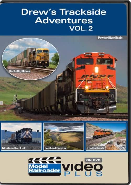 Model Railroader Video Plus: Drew's Trackside Adventures Vol 2