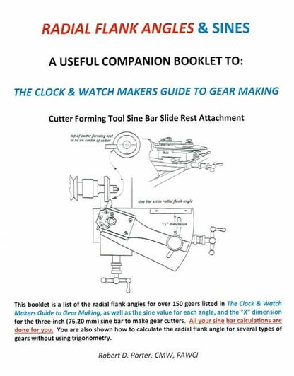 flank gear Radial Flank Angles & Sines, A Useful Companion Booklet – Collector Bookstore