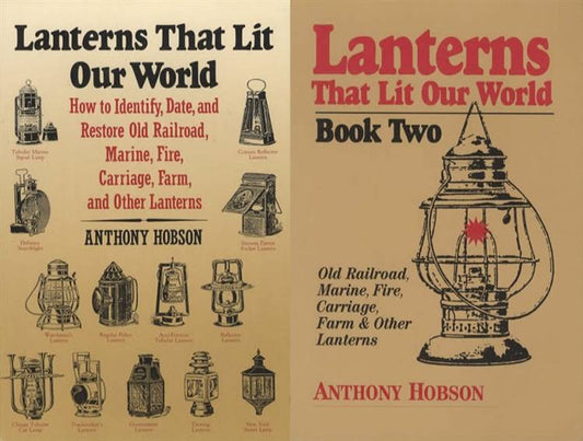 2 BOOK SET: Lanterns That Lit Our World Volumes 1 and 2 by Anthony Hobson