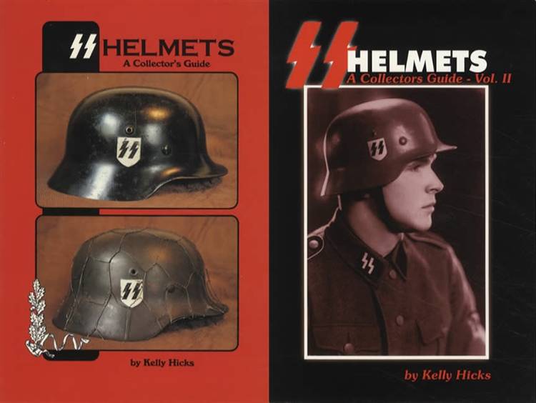 2 BOOK SET: SS Helmets Volumes 1 and 2 by Kelly Hicks