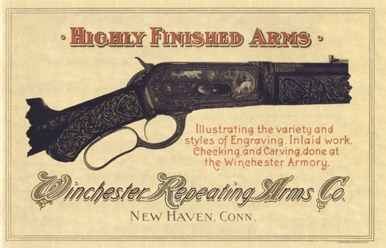 Highly Finished Arms (Catalog Reprint) by Winchester Repeating Arms Co., New Haven, Conn.