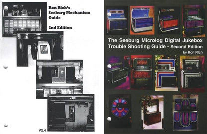 2 BOOK SET: Ron Rich's Seeburg Mechanism Guide and Seeburg Microlog Jukebox Troubleshooting Guide by Ron Rich