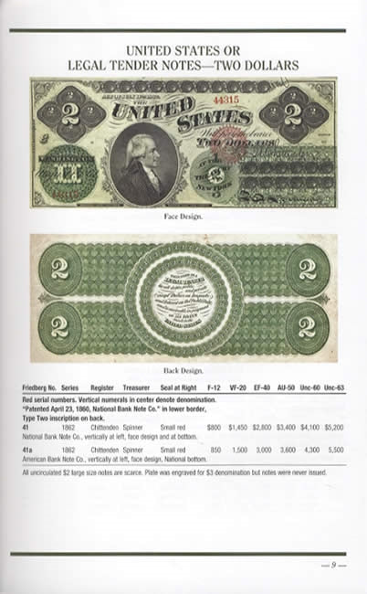 United States Currency: Large Size, Small Size, Fractional, 8th Ed by Kenneth Bressett