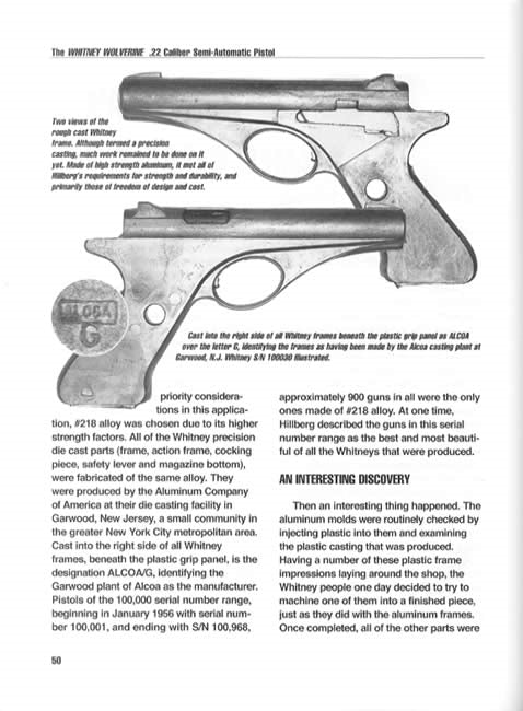 The Whitney Wolverine .22 Caliber Semi-Automatic Pistol by Antonio J. Taglienti