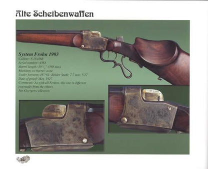 Alte Scheibenwaffen Volume 2: Old German Target Arms (Firearms 1860-1940) by Thompson, Dillon, Hallock, Loos, Rowe