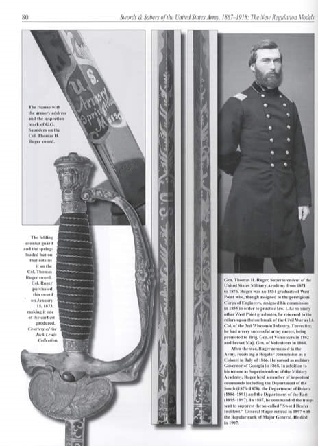 Swords & Sabers of the United States Army 1867-1918: The New Regulation Models by Dusan P. Farrington