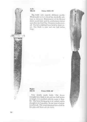 OOP The Knife in Homespun America by Madison Grant OOP The Knife in Homespun America by Madison Grant