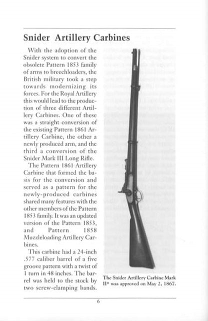 Cartridge Carbines of the British Army by Alan M. Petrillo