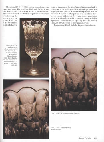 Celery Vases: Art Glass, Pattern Glass & Cut Glass by Dorothy Dougherty